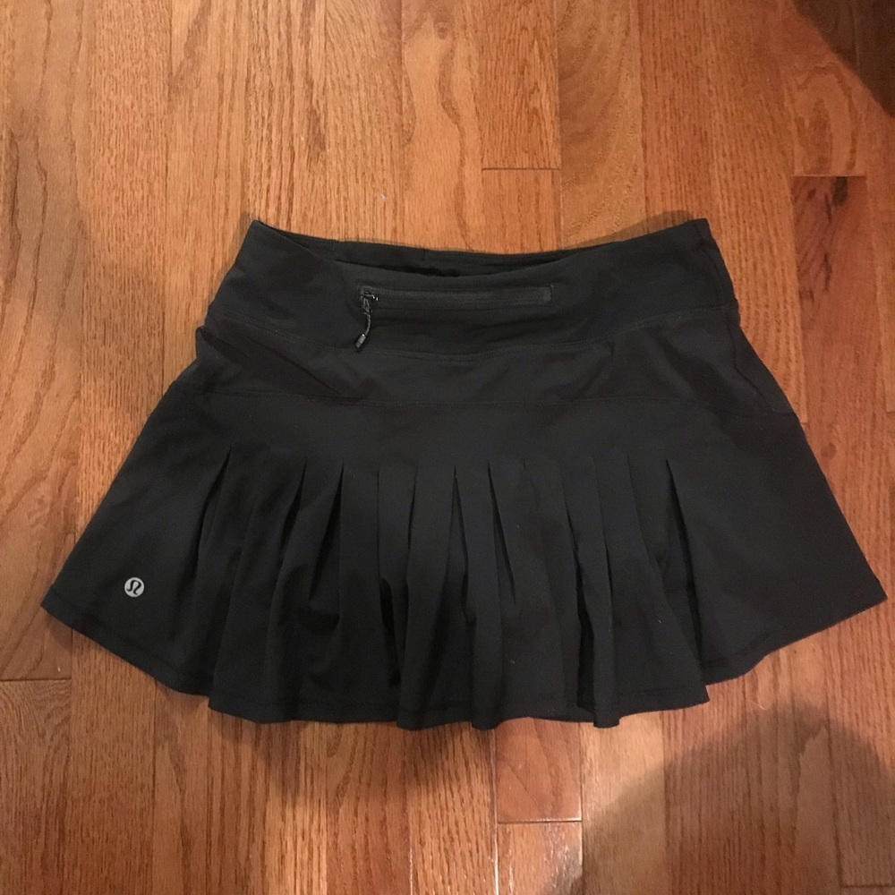 Lululemon Black Tennis Skirt